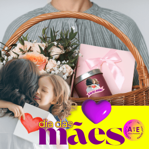 cesta dia das maes